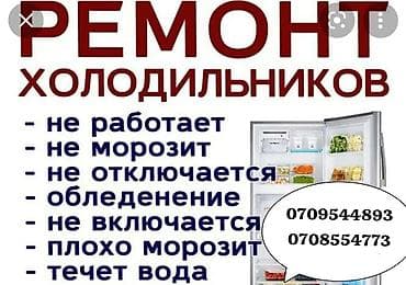 Ремонт Холодильников всех видов. стаж боле 10 лет. выезд бесплатный