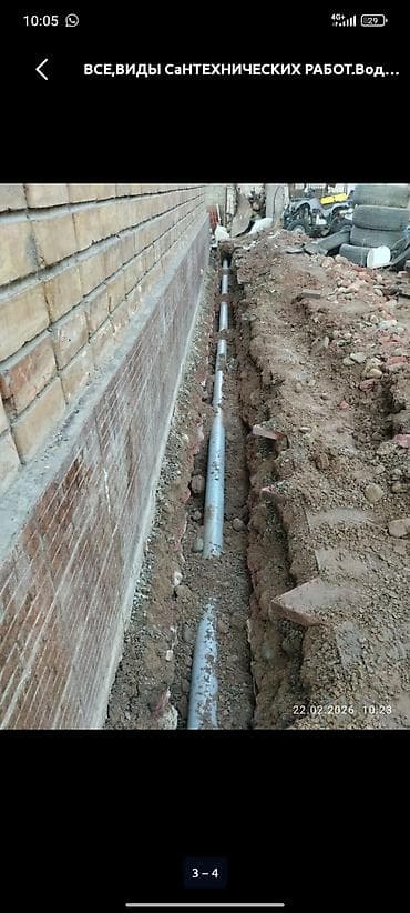 железобетонные кольцо: Сантехнические работы под ключ: водопровод, канализация, дренаж септик — 1