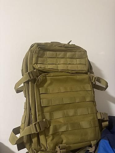 Тактический рюкзак 40–45 л, цвет олива - Конструкция MOLLE по всей