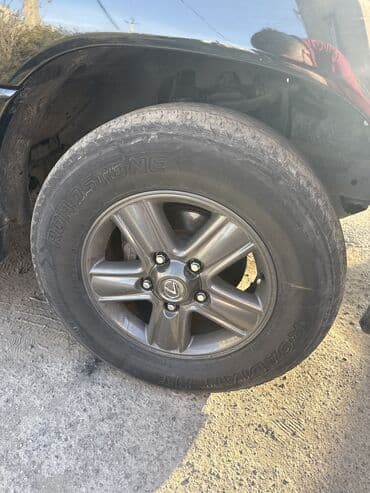 диск на gx470: Колеса в сборе 285 / 60 / R 18, Зима, Б/у, Комплект, Внедорожные (АТ/МТ), Литые, отверстий - 5 — 6