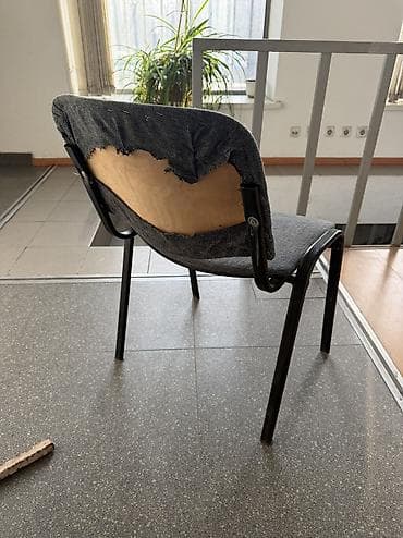 стул офисный цена: Офисный стул, Б/у, цвет - Черный, Железо — 2