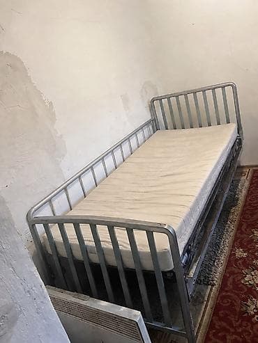 нарын мебель: Металлическая кровать - Прочная стальная конструкция, трубчатые — 1