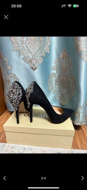 Спецодежда: 1. Туфли Надеты 1 раз на мероприятие. высота каблука 8 см. Бренд — 7