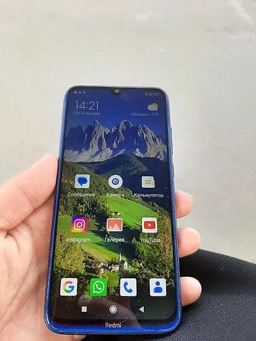 mi not 3: Redmi, Redmi Note 8, Б/у, 64 ГБ, цвет - Синий — 4
