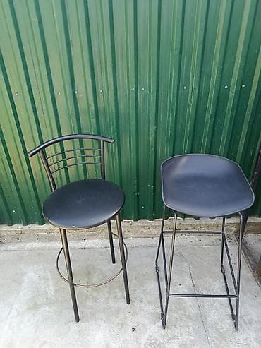барные: Барный стул, Б/у, Железо — 3