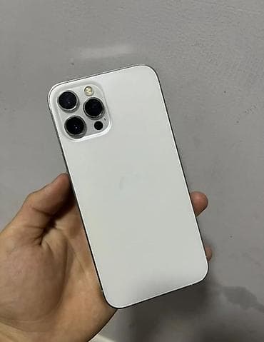 iphone 12 pri: IPhone 12 Pro Max, Б/у, 128 ГБ, Серебристый, Кабель, 88 % — 1