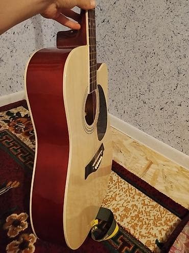 тыйын сатам: Акустическая гитара Kaba (стандартная форма дредноут с вырезом) — 2