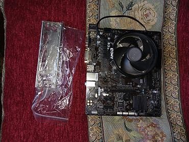 intel core i5 2500: Материнская плата для ПК, Б/у, Gigabyte, AM4, Micro-ATX — 1
