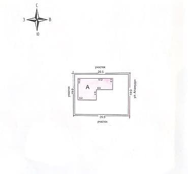 мкр джал: Продаю дом ПСО, 105м2, уч. 5,3сот. (Кр. книга, техпаспорт) с. Кок-Жар — 3