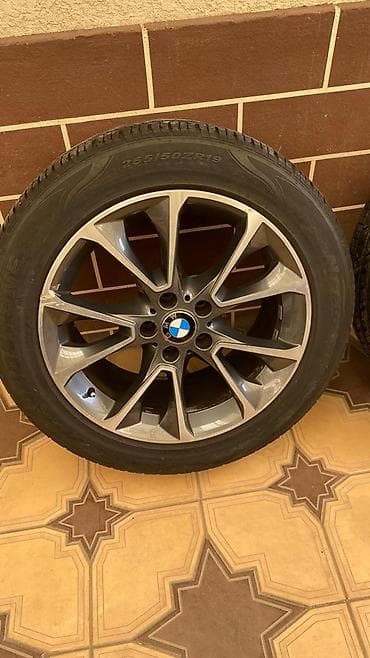 Дөңгөлөктөр монтажда 225 / 50 / R 19, Колдонулган, Комплект, Жеңил унаалар, Куйма, тешиктери - 5 — 4
