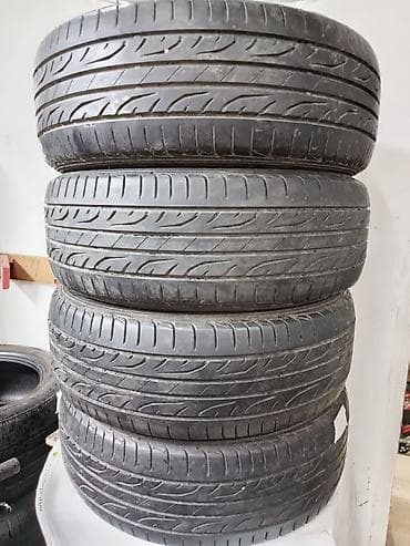 w211 e55: Шины 215 / 55 / R 17, Лето, Б/у, Комплект, Легковые, Япония, Dunlop — 1