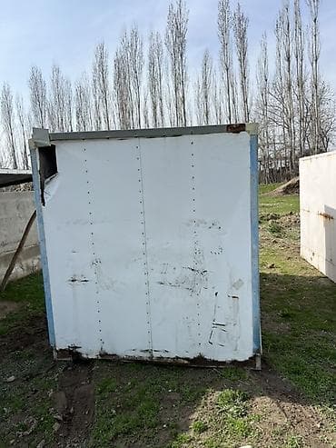 контейнер для хранения: Изотермический контейнер/будка из сэндвич‑панелей. - Корпус: белые — 2