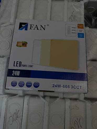 Дом и сад: Светодиодная панель FAN LED Panel Light 24W, модель 24W-666 3CCT. - — 1