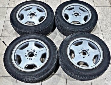 диски опель зафира: Литые Диски R 15 AMG, Комплект, отверстий - 5, Б/у — 3