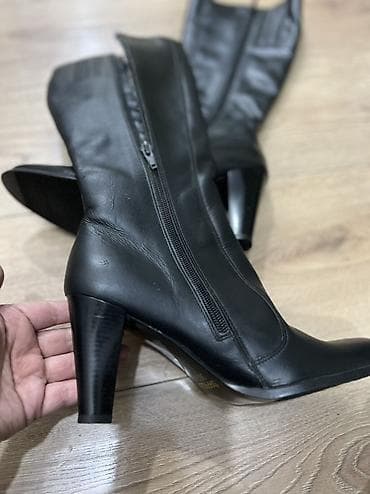 Сапоги: Женские кожаные сапоги Faradei (ЗАО «Компания ФАРАДЕЙ», г. Москва) - — 4