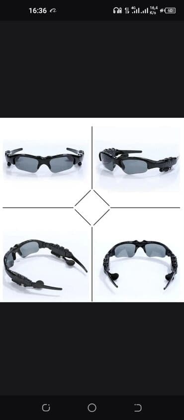 Солнцезащитные BLUETOOTH очки. Улучшенная версия. В комплекте идут — 2