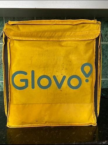 Терморюкзак курьера Glovo (жёлтый, брендированный) - Форм-фактор