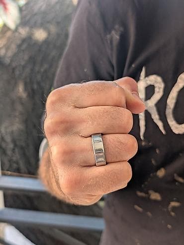 Үлпөт көйнөктөрү жана аксессуарлар: Oura Ring Gen3, размер 11, цвет Silver, с оригинальной магнитной — 5
