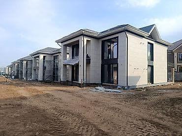 дача приборист: Современный двухэтажный коттедж в стиле неоклассика с панорамным — 1