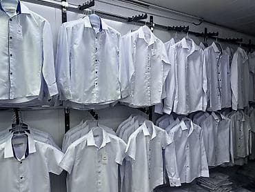ички кийим: Продаю школьные рубашки оптом и в розницу, все размеры имеются на фото — 1
