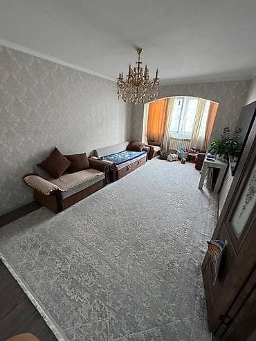4: 4 комнаты, 106 м², Кок-Жар мкр 106 серия, 7 этаж, Евроремонт — 1