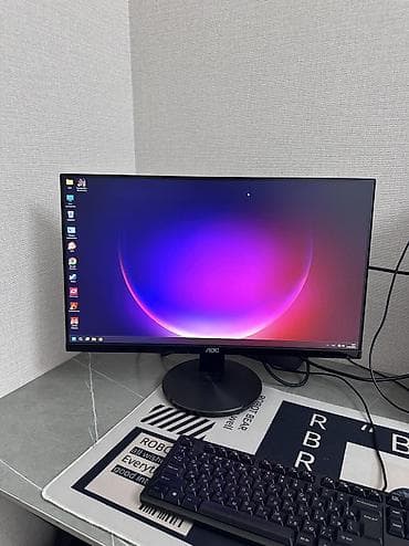 Мониторы: Монитор, AOC, Б/у, LED, 23" - 24" — 2