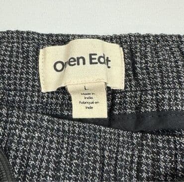 стильная одежда больших размеров для женщин: Open Edit. Мужские брюки-стрейч в клетку с E-образной талией.Эти — 6