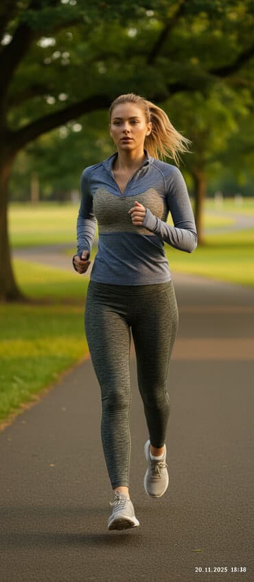 Лосины для спорта и повседневной носки - Модель: бесшовные тянущиеся