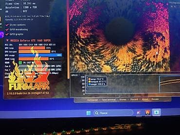 venom computer: Компьютер, ОЗУ 16 ГБ, Для работы, учебы, Б/у, AMD Ryzen 5, NVIDIA GeForce GTX 1660 Ti, SSD — 9
