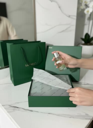 срочно продаю в связи с переездом: Подарочный набор ухода за кожей LAN MER Состав набора (5 средств): - — 1