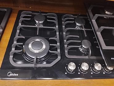 fre fire: Встраиваемая газовая варочная панель Midea на 4 конфорки — 1