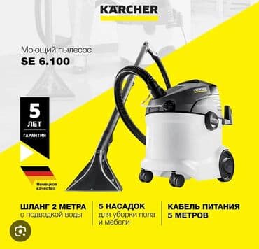 сыр идиш: Чаң соргуч, Karcher, Жуучу, Нымдуу, Аралаш, Кургак, Кап — 1