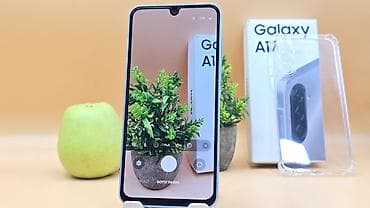 alcatel 4032d: Samsung Galaxy A17, Б/у, 128 ГБ, цвет - Голубой, 2 SIM — 9