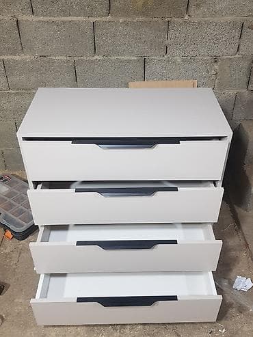 камод сатылат: Кийим үчүн комод, Жаңы, Күзгүсүз, ЛДСП, түсү - Күрөң, Акылуу жеткирүү — 3