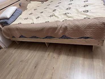 Керебеттер: Эки кишилик керебет, Каркассыз матрас, узуну - 200 см — 4