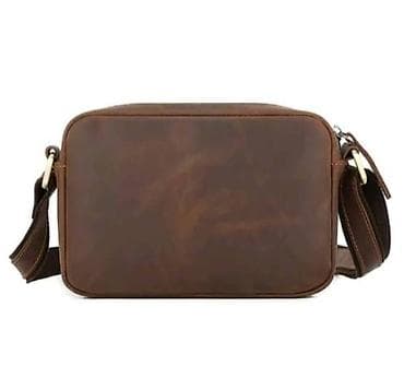 Классические сумки: Классическая сумка, Материал: Натуральная кожа, Регулируемый ремень, Мужские, Новый — 4