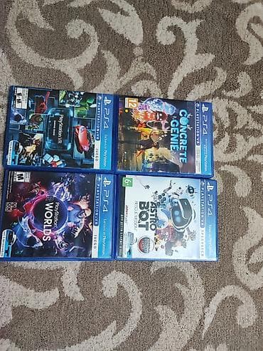 Видео оюндар: Продаю диски на ПС 4, на VR. Есть пара обычных . Цена 1200 за диск — 1