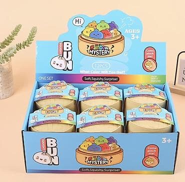 rainbow high: Сквиши-игрушка “Rainbow Mystery Bun” (Glitter Edition) - Мягкий — 2