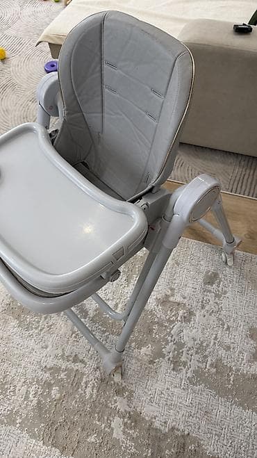 коляска автолюлька: Детский стульчик для кормления - Универсальный стульчик 2-в-1: для — 4