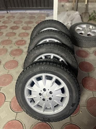 Дөңгөлөктөр монтажда 225 / 55 / R 16, Кыш, Жаңы, Комплект, Жеңил унаалар, Куйма, тешиктери - 5