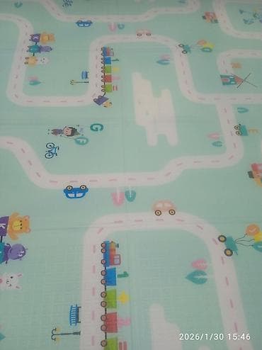 детский коврик пазл: Детский коврик Развивающий, Прямоугольный — 5