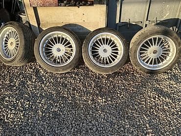 Комплект из 4 легкосплавных дисков Alpina с шинами.Разболтовка 5 112 5 — 3