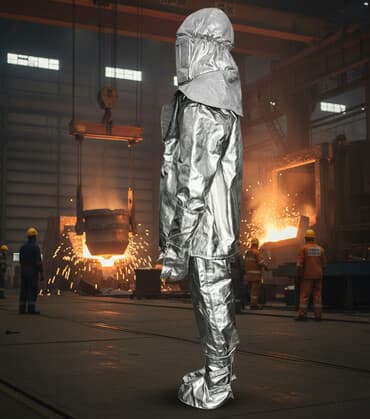 аппарат для перчатки: Огнестойкий теплоизолирующий костюм для работы при высоких — 2