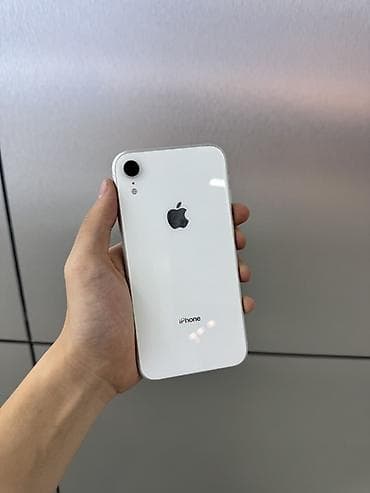 айфон 10 купить: IPhone XR, белый цвет - Экран 6.1", Face ID, без кнопки Home - — 1