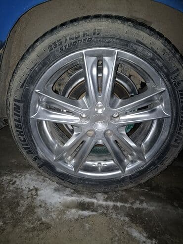 диски на 19: Литые Диски R 17 AMG, Комплект, отверстий - 4, Б/у — 2