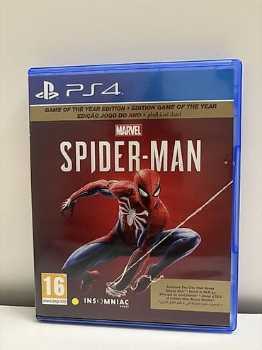 Игровые диски для PlayStation: 1) Marvel’s Spider-Man – Game of the
