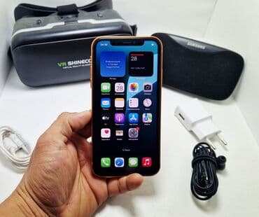 чехол чехлы: IPhone 17 Pro, Б/у, 128 ГБ, Желтый, Наушники, Зарядное устройство, Защитное стекло, 100 % — 5