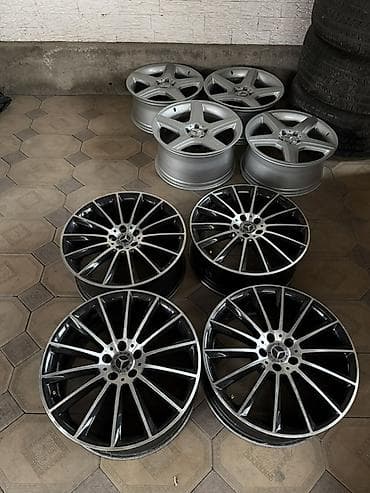 Литые Диски R 20 Mercedes-Benz, Комплект, отверстий - 5, Б/у at lalafo.kg Литые Диски R 20 Mercedes-Benz, Комплект, отверстий - 5, Б/у