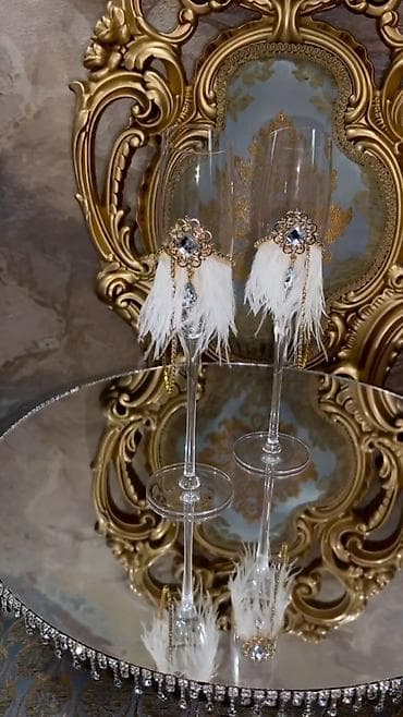 Жеке буюмдар: Үйлөнүү үлпөт аксессуары, Жаңы, түсү - Айвори — 6