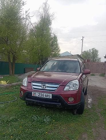red cell: Honda CR-V: 2005 г., Автомат, Бензин, Кроссовер — 3